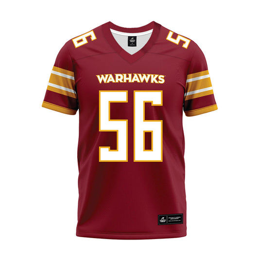 ULM - NCAA Football : Kaliem Croswell - Maroon Premium Football Jersey-0