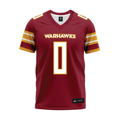ULM - NCAA Football : Tyler Griffin - Maroon Premium Football Jersey-0