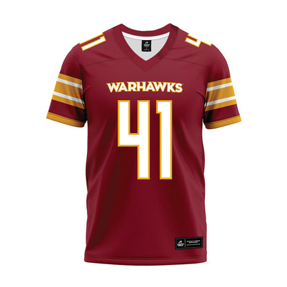 ULM - NCAA Football : Dylan Howell - Maroon Premium Football Jersey-0