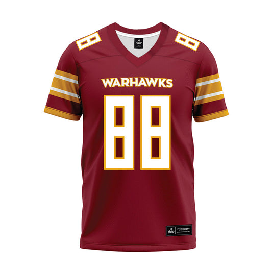 ULM - NCAA Football : Caleb Groce - Maroon Premium Football Jersey-0