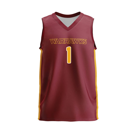 ULM - NCAA Beach Volleyball : Calliandra Otjen - Maroon Volleyball Jersey-0