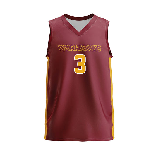 ULM - NCAA Beach Volleyball : Izabela Zukowska - Maroon Volleyball Jersey-0