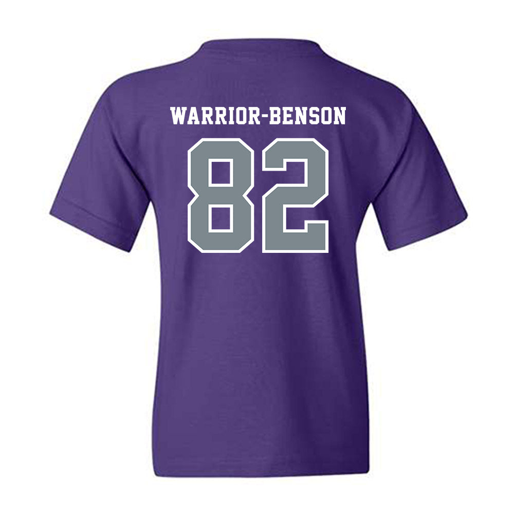Central Arkansas - NCAA Football : Josiah Warrior-Benson - Classic Shersey Youth T-Shirt-1