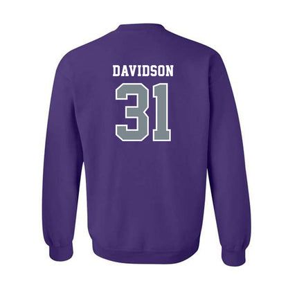 Central Arkansas - NCAA Football : Desmond Davidson - Classic Shersey Crewneck Sweatshirt-1