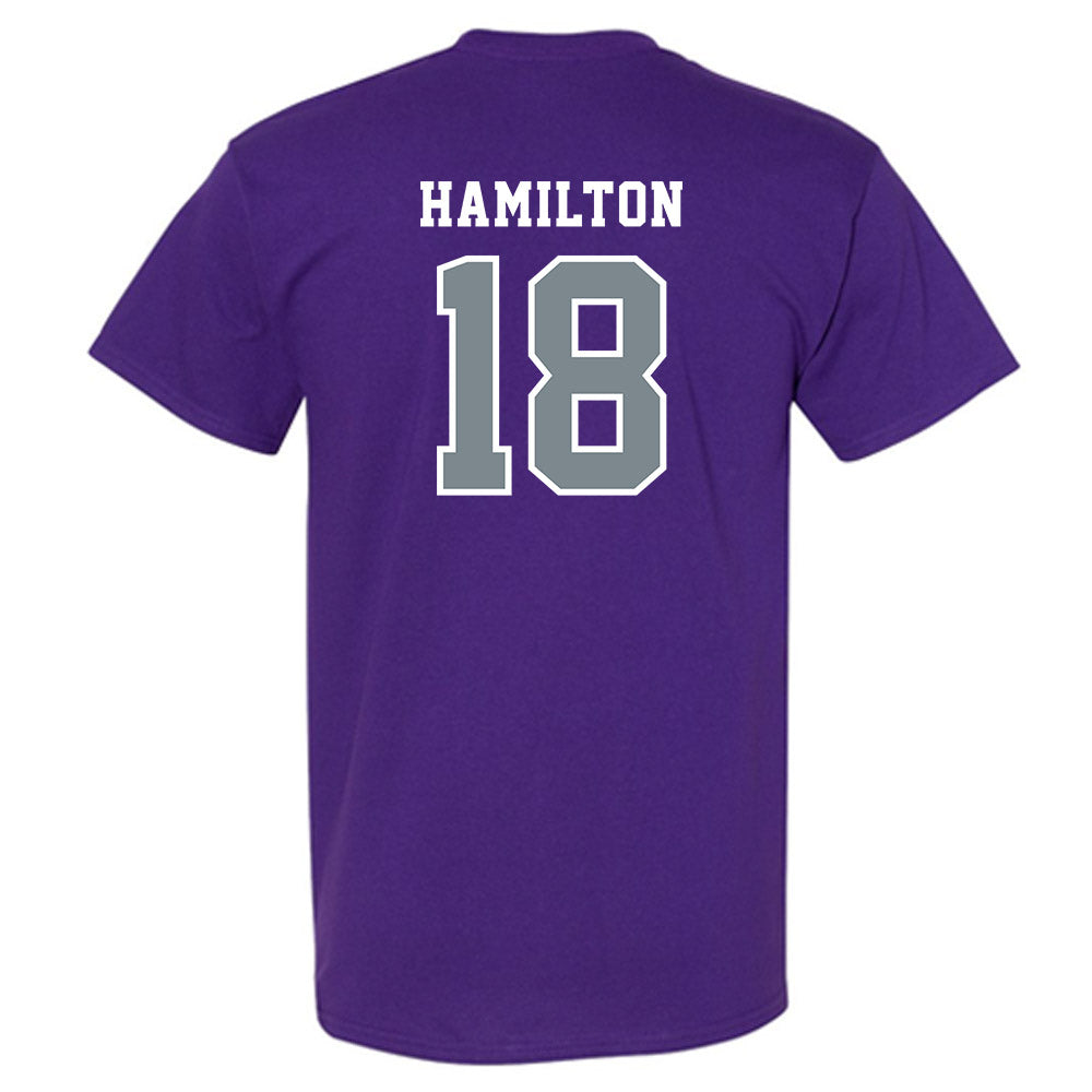Central Arkansas - NCAA Baseball : Denver Hamilton - Classic Shersey T-Shirt-1