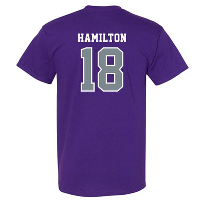 Central Arkansas - NCAA Baseball : Denver Hamilton - Classic Shersey T-Shirt-1