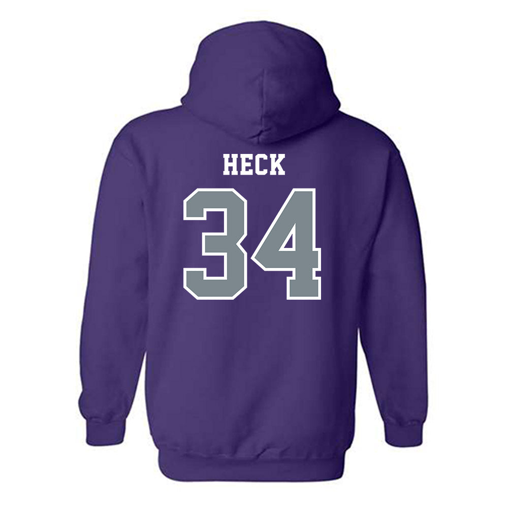 Central Arkansas - NCAA Beach Volleyball : Allison Heck - Classic Shersey Hooded Sweatshirt-1