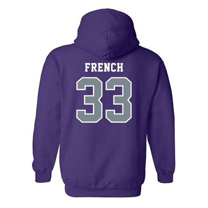 Central Arkansas - NCAA Baseball : Nicholas French - Classic Shersey Hooded Sweatshirt-1