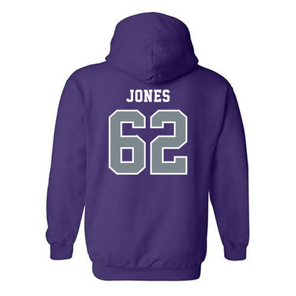 Central Arkansas - NCAA Football : Caleb Jones - Classic Shersey Hooded Sweatshirt-1