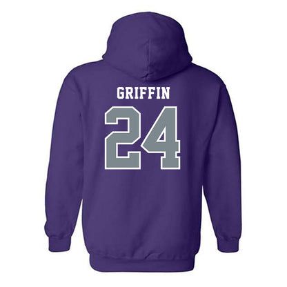 Central Arkansas - NCAA Women's Basketball : Kamryn Griffin - Classic Shersey Hooded Sweatshirt-1