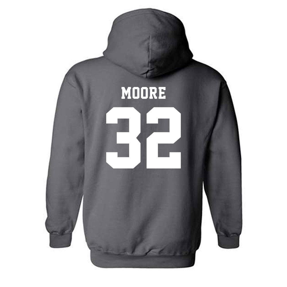 Central Arkansas - NCAA Men's Basketball : Luke Moore - Classic Shersey Hooded Sweatshirt-1