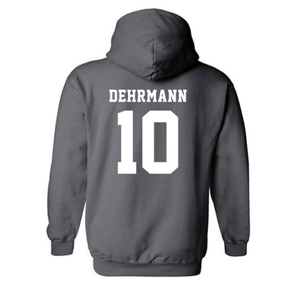 Central Arkansas - NCAA Men's Basketball : Owen Dehrmann - Classic Shersey Hooded Sweatshirt-1