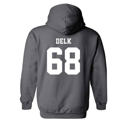 Central Arkansas - NCAA Football : Franklin Delk - Classic Shersey Hooded Sweatshirt-1