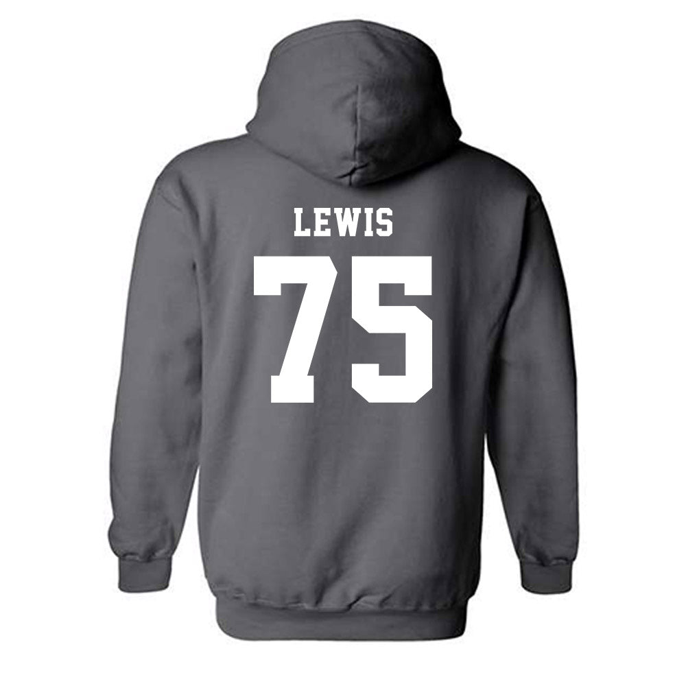 Central Arkansas - NCAA Football : Abrum Lewis - Classic Shersey Hooded Sweatshirt-1