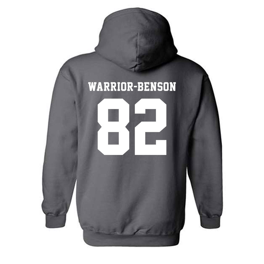 Central Arkansas - NCAA Football : Josiah Warrior-Benson - Classic Shersey Hooded Sweatshirt-1