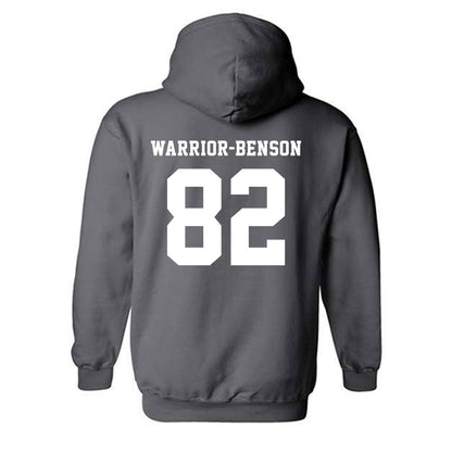 Central Arkansas - NCAA Football : Josiah Warrior-Benson - Classic Shersey Hooded Sweatshirt-1