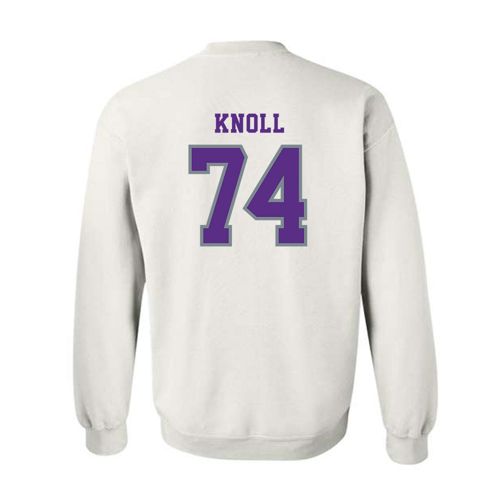 Central Arkansas - NCAA Football : Drayton Knoll - Classic Shersey Crewneck Sweatshirt-1