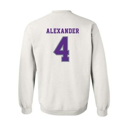 Central Arkansas - NCAA Baseball : Carter Alexander - Classic Shersey Crewneck Sweatshirt-1