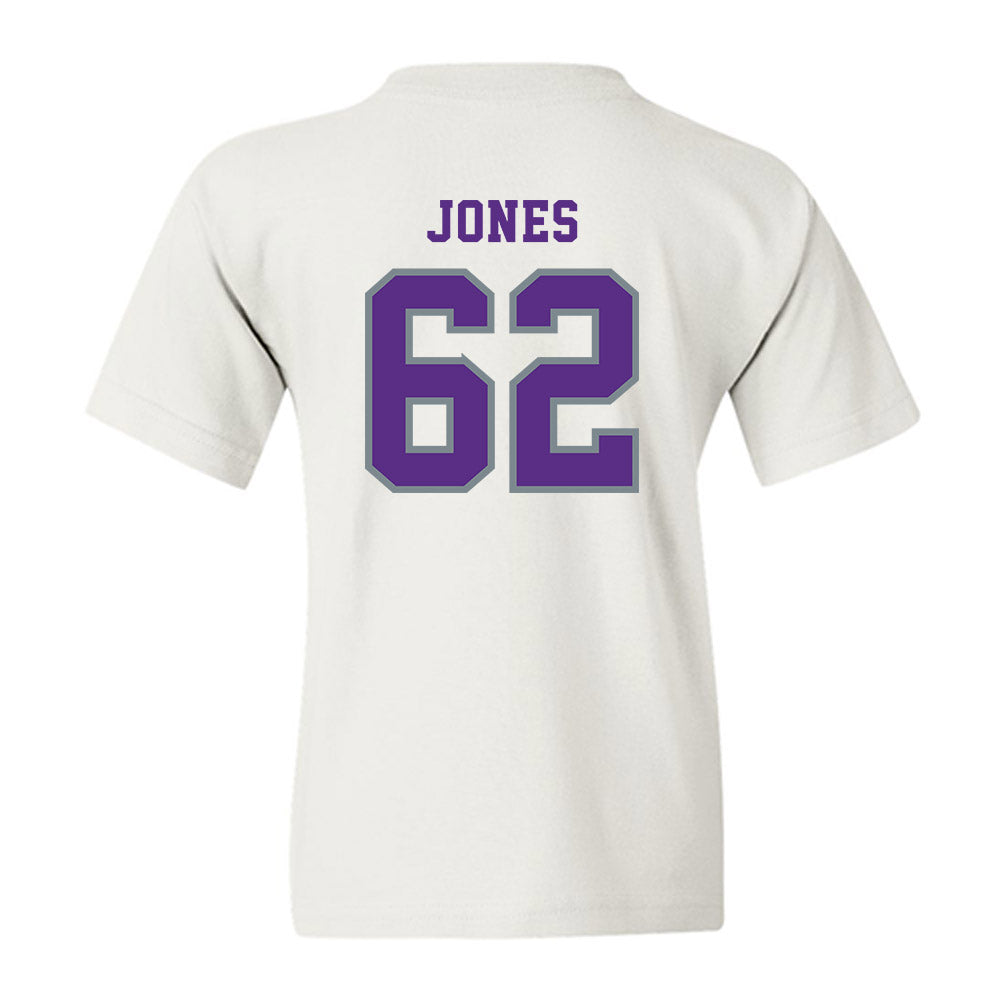 Central Arkansas - NCAA Football : Caleb Jones - Classic Shersey Youth T-Shirt-1