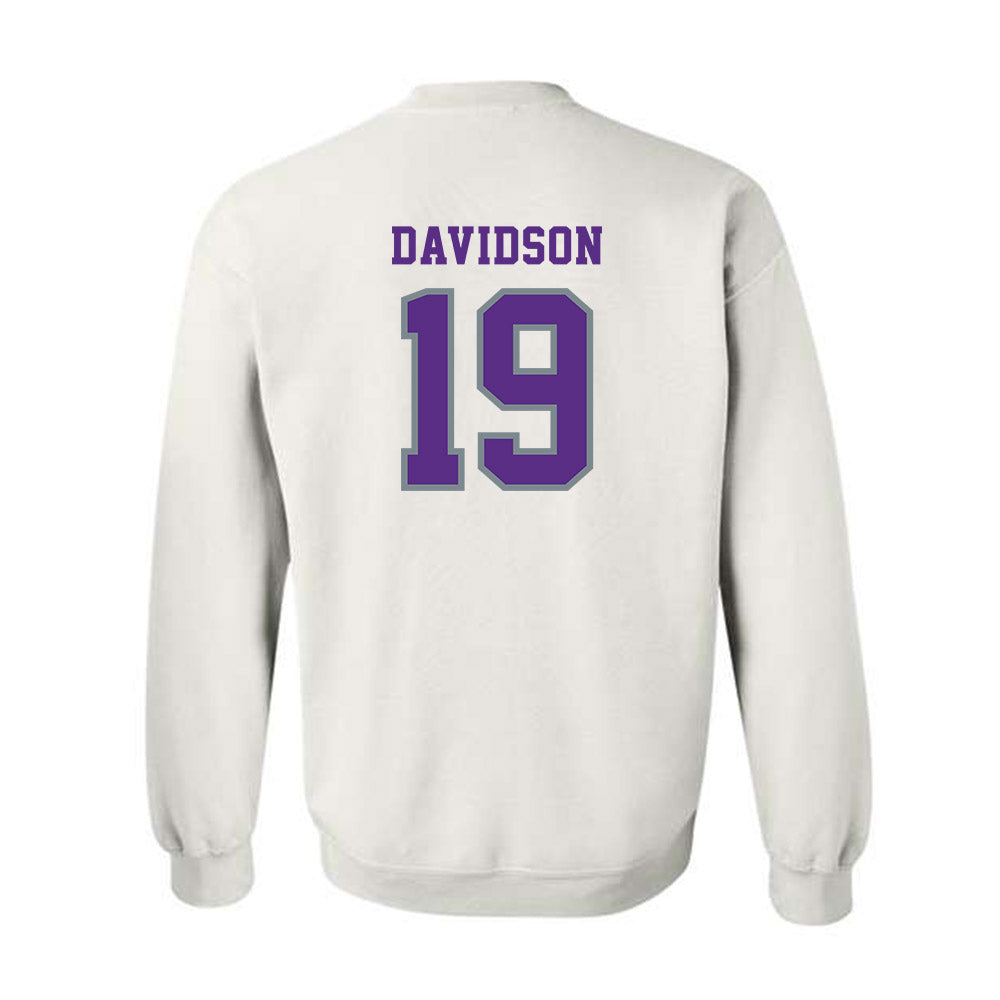 Central Arkansas - NCAA Football : Desmond Davidson - Classic Shersey Crewneck Sweatshirt-1