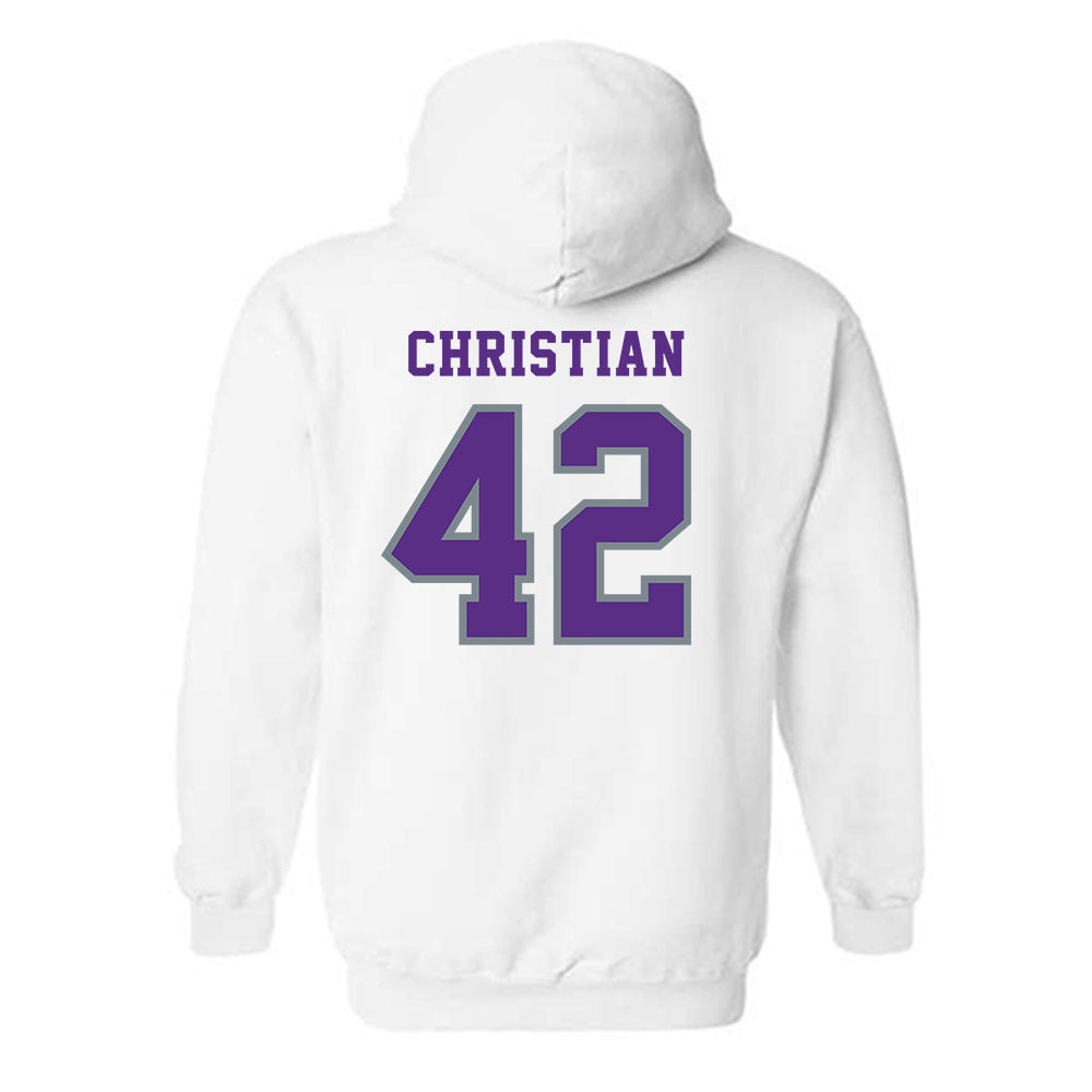 Central Arkansas - NCAA Softball : Renee Christian - Classic Shersey Hooded Sweatshirt-1