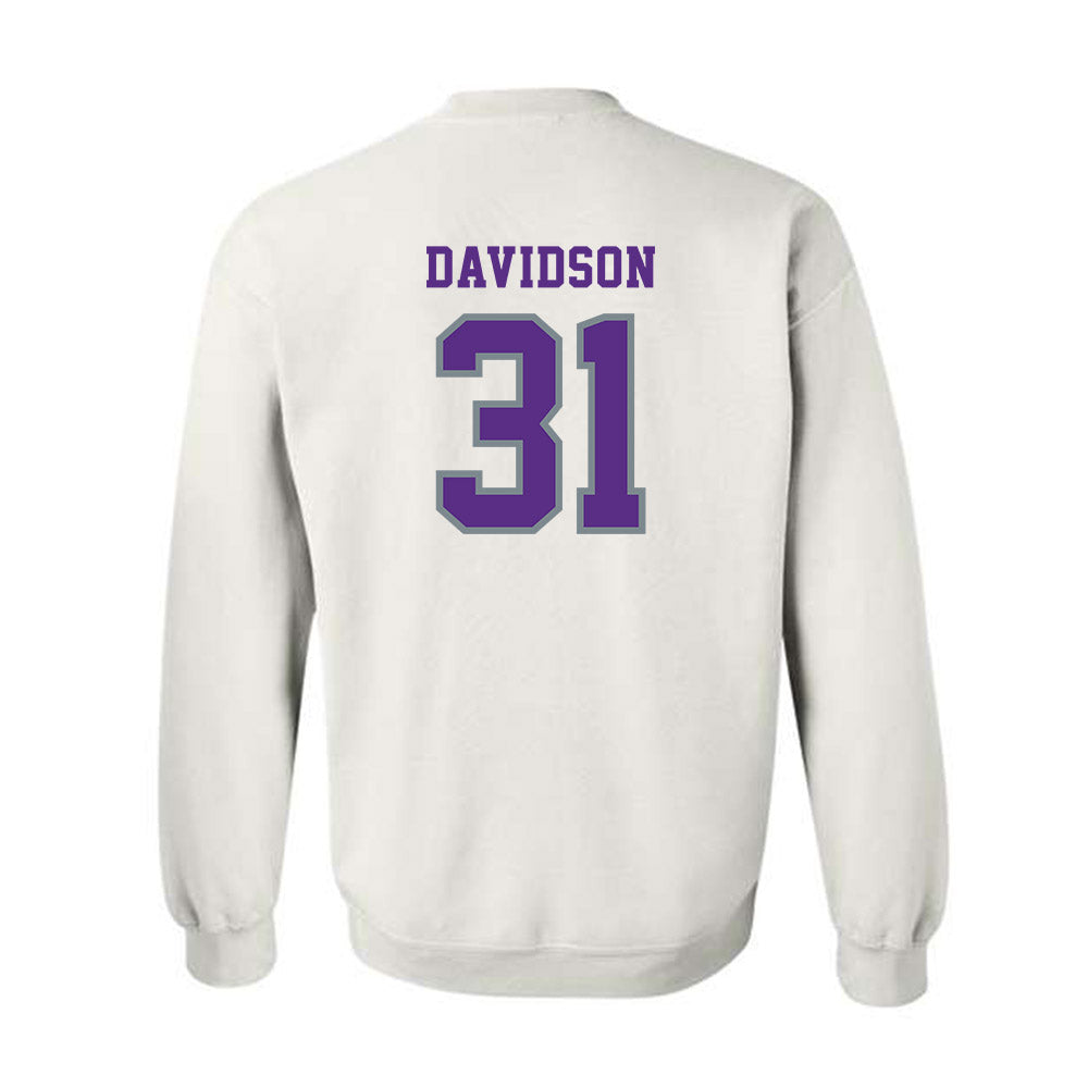 Central Arkansas - NCAA Football : Desmond Davidson - Classic Shersey Crewneck Sweatshirt-1