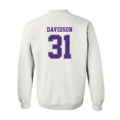 Central Arkansas - NCAA Football : Desmond Davidson - Classic Shersey Crewneck Sweatshirt-1