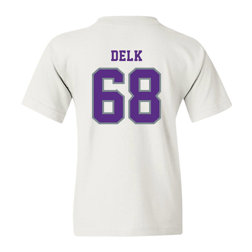 Central Arkansas - NCAA Football : Franklin Delk - Classic Shersey Youth T-Shirt-1