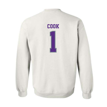 Central Arkansas - NCAA Women's Basketball : Jenna Cook - Classic Shersey Crewneck Sweatshirt-1
