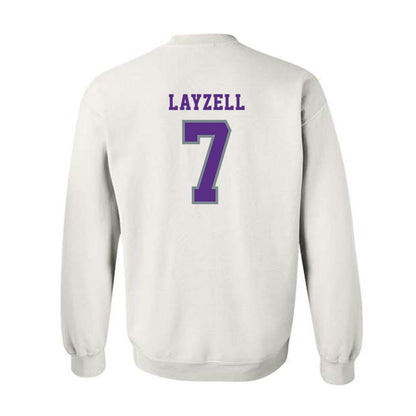 Central Arkansas - NCAA Beach Volleyball : Ella Layzell - Classic Shersey Crewneck Sweatshirt-1