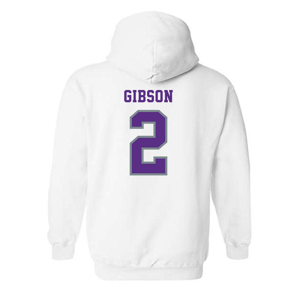 Central Arkansas - NCAA Women's Basketball : Julianna Gibson - Classic Shersey Hooded Sweatshirt-1