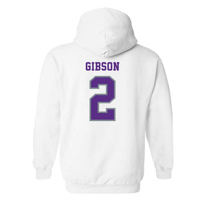 Central Arkansas - NCAA Women's Basketball : Julianna Gibson - Classic Shersey Hooded Sweatshirt-1
