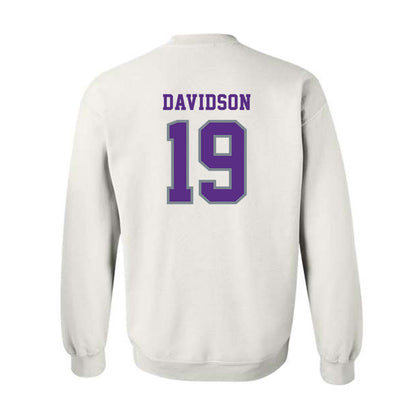 Central Arkansas - NCAA Football : Desmond Davidson - Classic Shersey Crewneck Sweatshirt-1