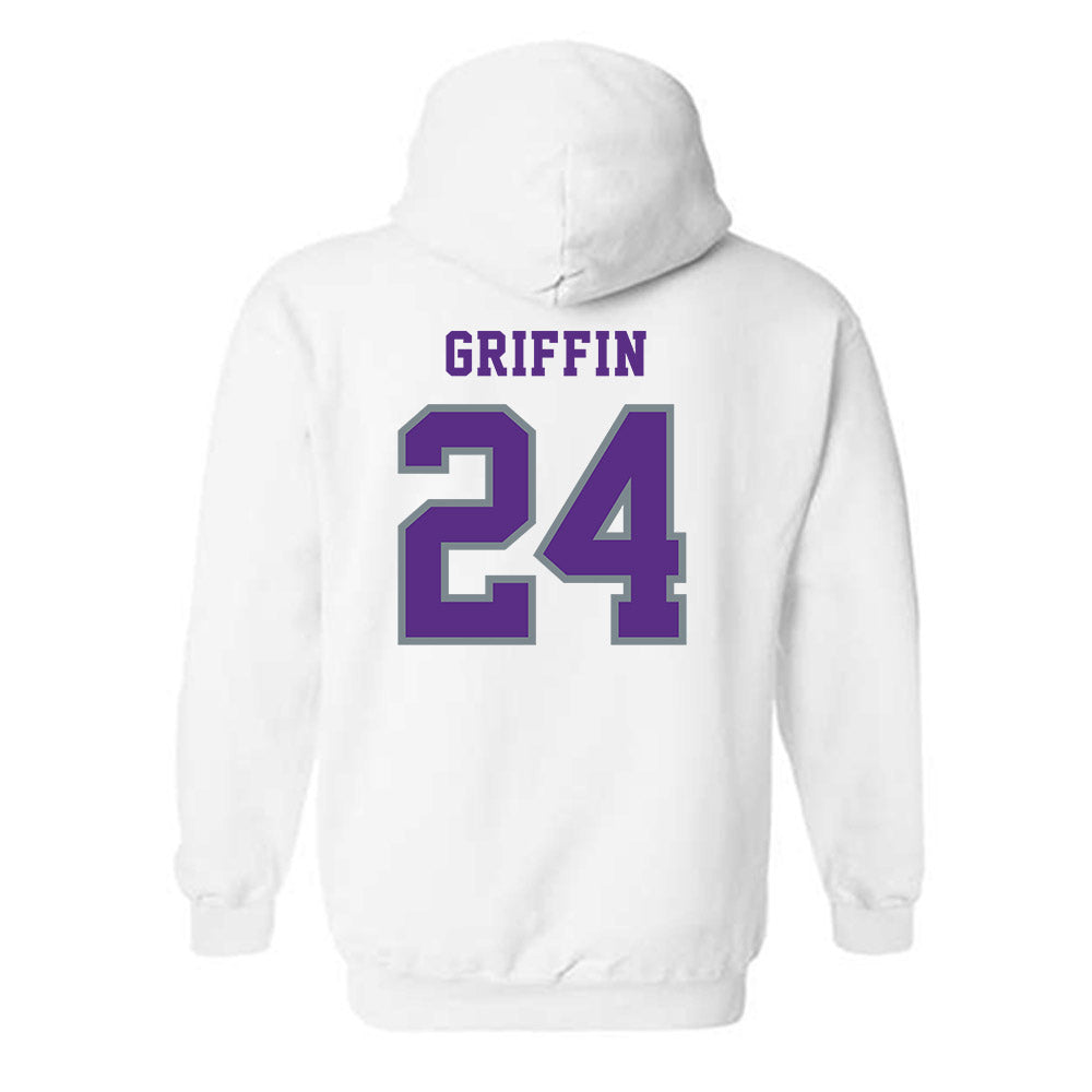 Central Arkansas - NCAA Women's Basketball : Kamryn Griffin - Classic Shersey Hooded Sweatshirt-1