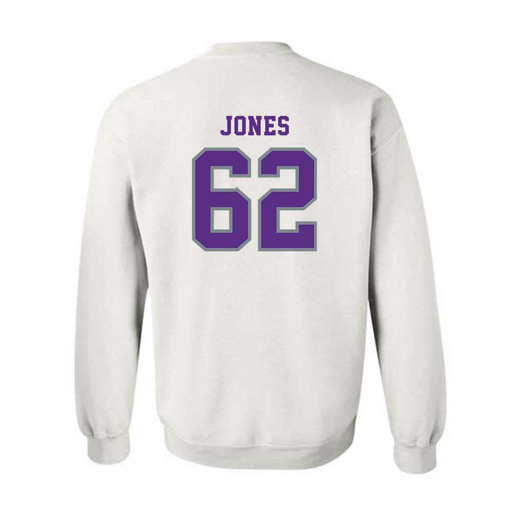 Central Arkansas - NCAA Football : Caleb Jones - Classic Shersey Crewneck Sweatshirt-1