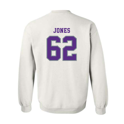 Central Arkansas - NCAA Football : Caleb Jones - Classic Shersey Crewneck Sweatshirt-1