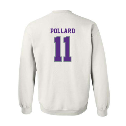 Central Arkansas - NCAA Football : Tyrell Pollard - Classic Shersey Crewneck Sweatshirt-1