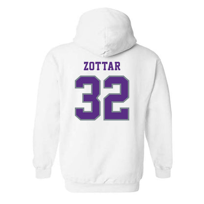 Central Arkansas - NCAA Baseball : Andrew Zottar - Classic Shersey Hooded Sweatshirt-1