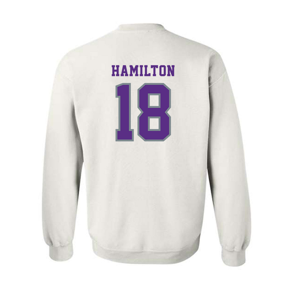Central Arkansas - NCAA Baseball : Denver Hamilton - Classic Shersey Crewneck Sweatshirt-1