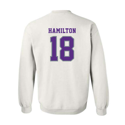 Central Arkansas - NCAA Baseball : Denver Hamilton - Classic Shersey Crewneck Sweatshirt-1