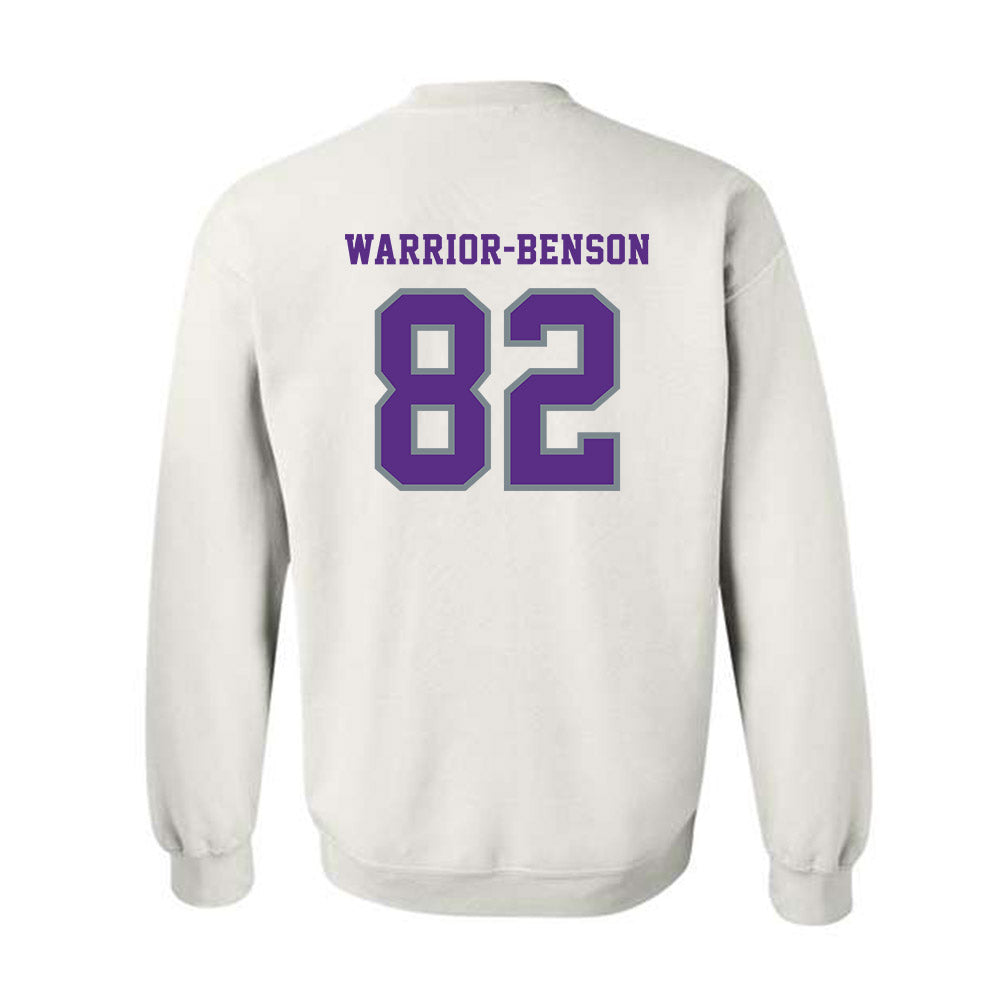 Central Arkansas - NCAA Football : Josiah Warrior-Benson - Classic Shersey Crewneck Sweatshirt-1
