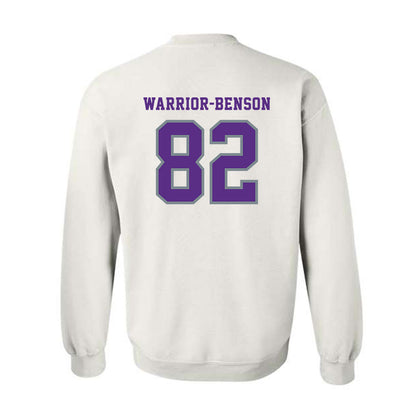 Central Arkansas - NCAA Football : Josiah Warrior-Benson - Classic Shersey Crewneck Sweatshirt-1