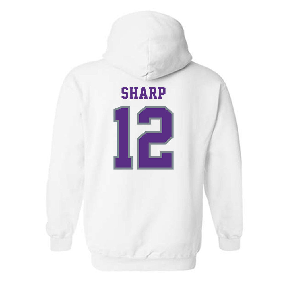 Central Arkansas - NCAA Beach Volleyball : Brooke Sharp - Classic Shersey Hooded Sweatshirt-1