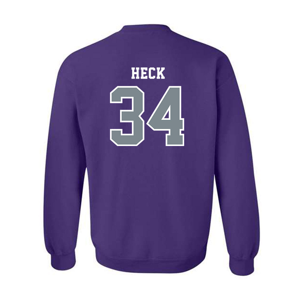 Central Arkansas - NCAA Beach Volleyball : Allison Heck - Classic Shersey Crewneck Sweatshirt-1