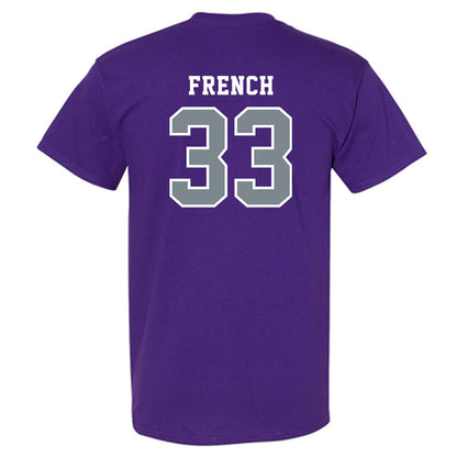 Central Arkansas - NCAA Baseball : Nicholas French - Classic Shersey T-Shirt-1