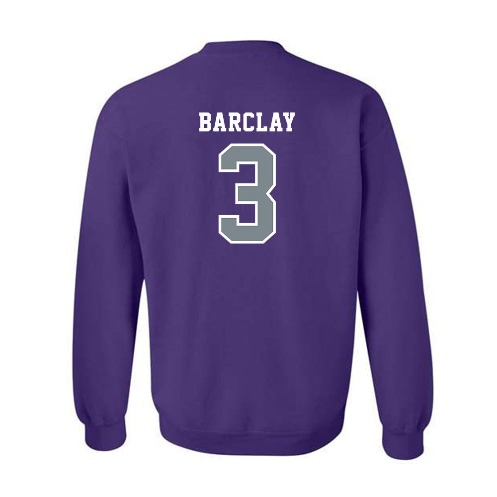 Central Arkansas - NCAA Men's Soccer : Jordan Barclay - Classic Shersey Crewneck Sweatshirt-1