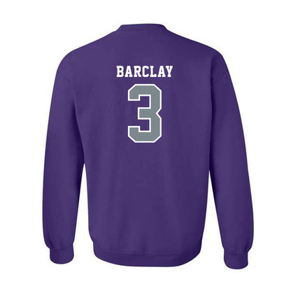 Central Arkansas - NCAA Men's Soccer : Jordan Barclay - Classic Shersey Crewneck Sweatshirt-1