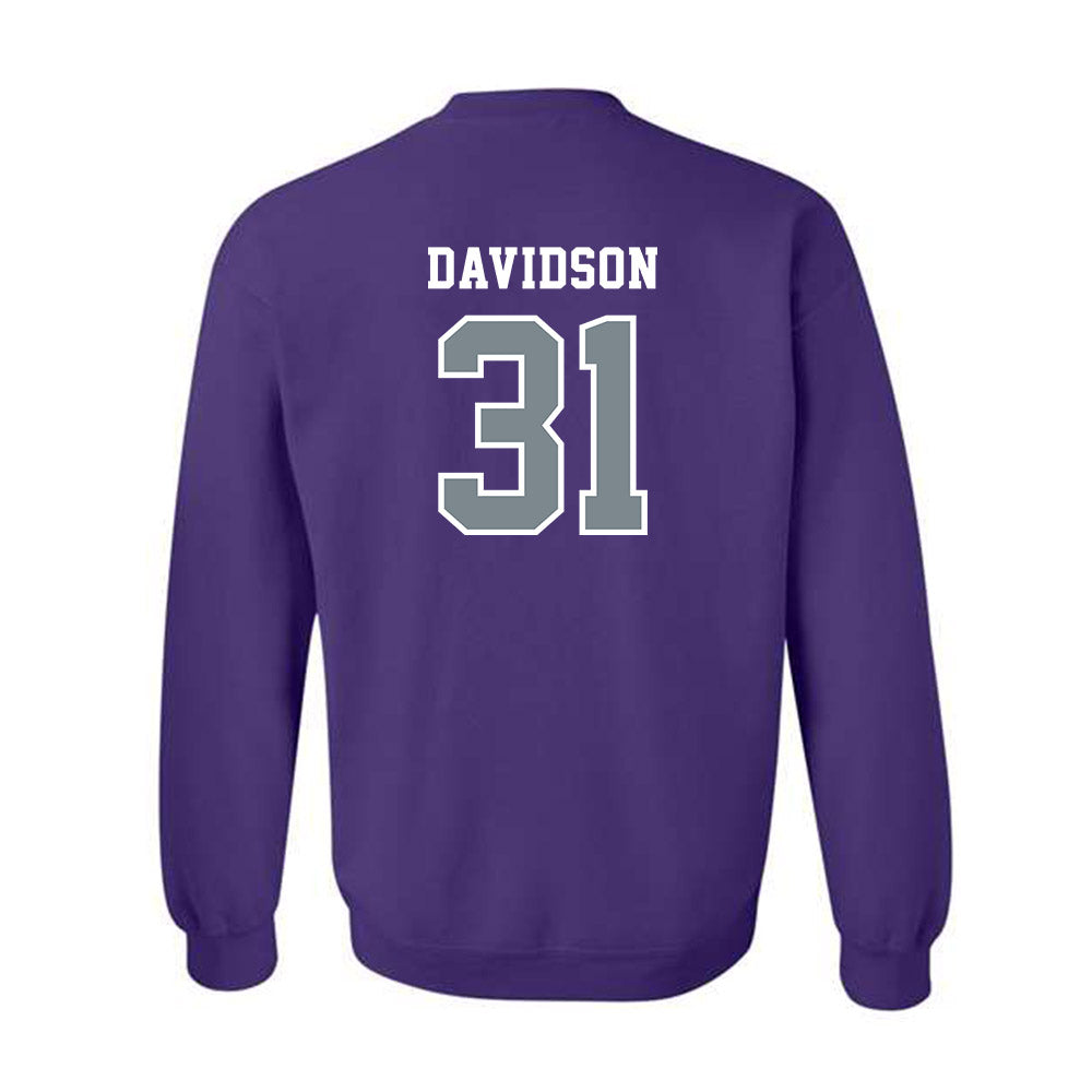 Central Arkansas - NCAA Football : Desmond Davidson - Classic Shersey Crewneck Sweatshirt-1