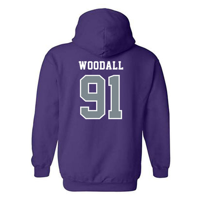 Central Arkansas - NCAA Football : JaBreal Woodall - Classic Shersey Hooded Sweatshirt-1