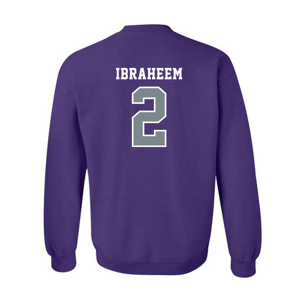 Central Arkansas - NCAA Men's Soccer : Faris Ibraheem - Classic Shersey Crewneck Sweatshirt-1